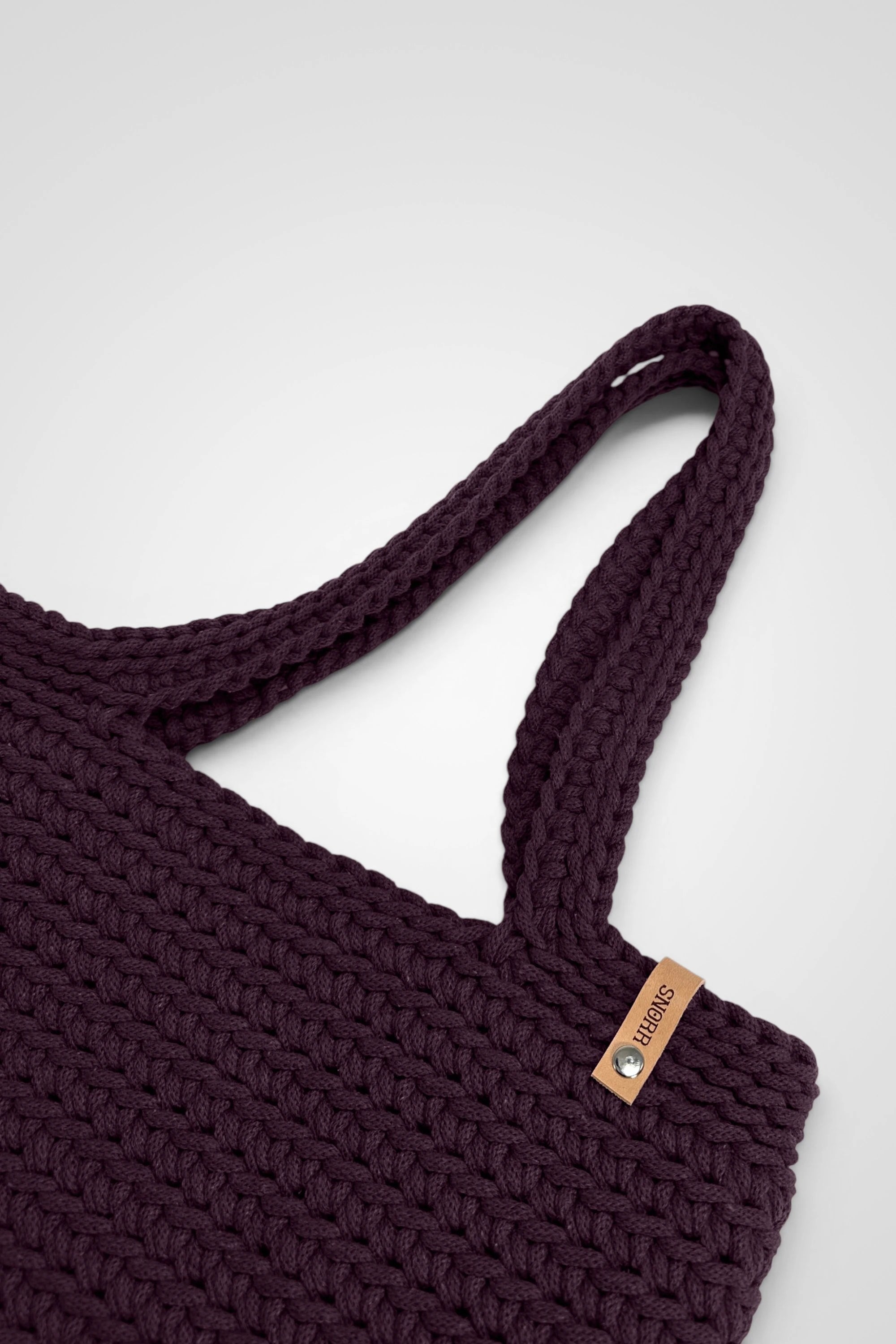 Aubergine Tote
