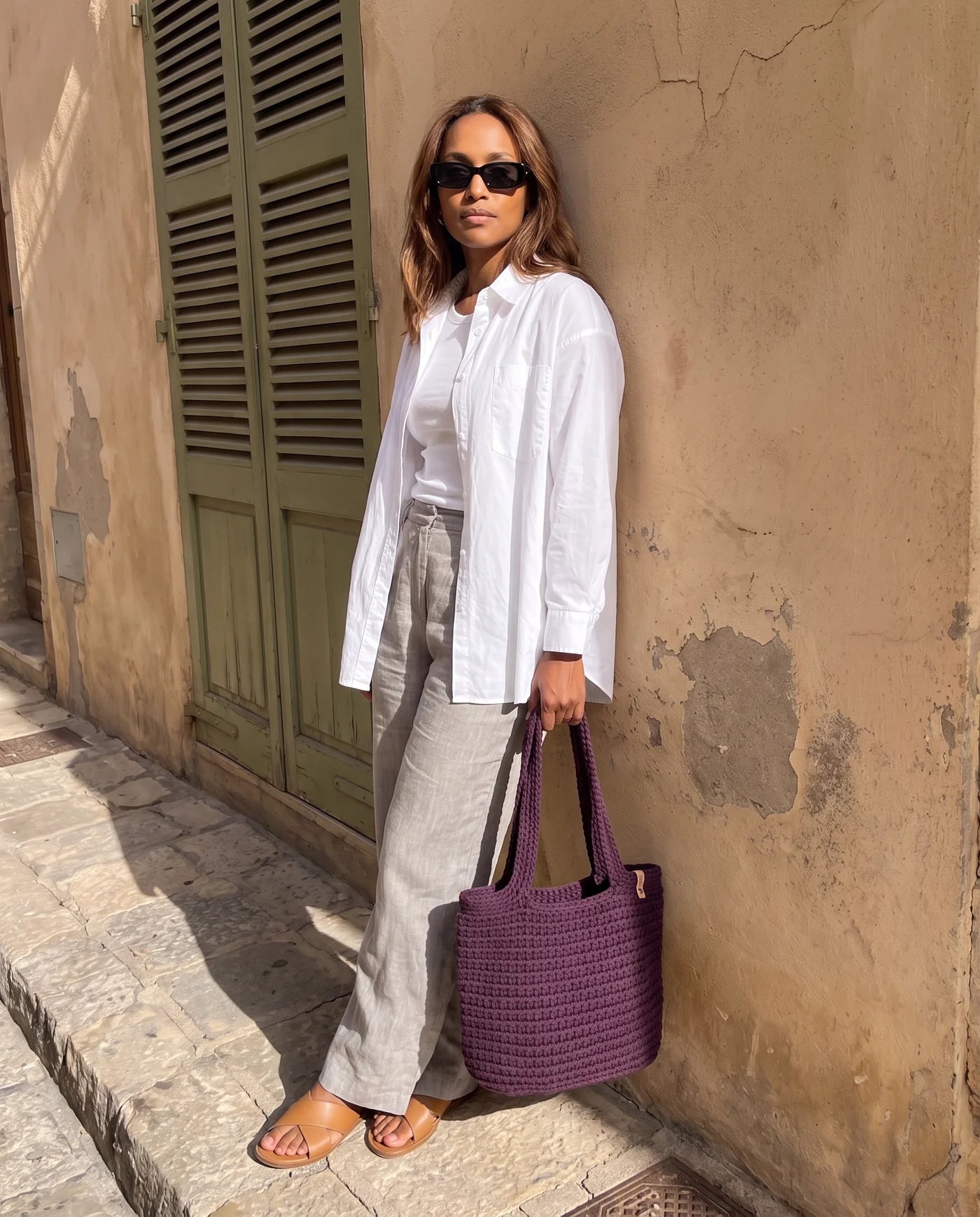Plum Tote