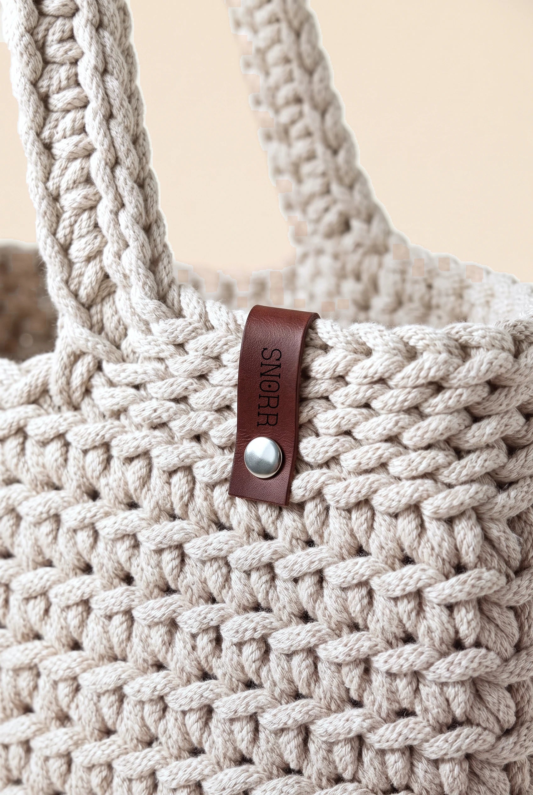 Cream Tote