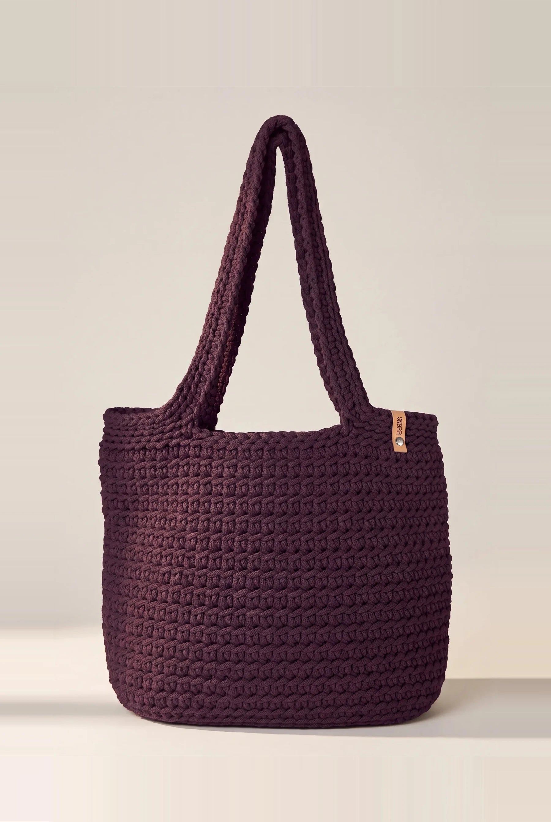 Aubergine Tote